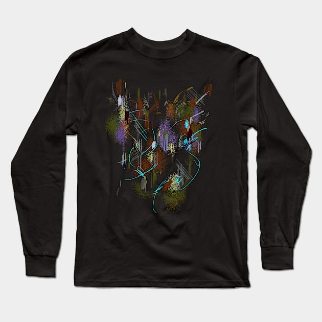 Structure 1 - Giant Long Sleeve T-Shirt by Nikokosmos